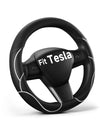 Tesla Nappa Steering Wheel Covers