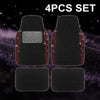 Universal Leopard Car Floor Mats Set