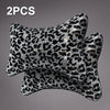 Universal Leopard Car Headrest Pillow