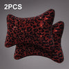 Universal Leopard Car Headrest Pillow