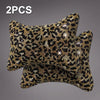 Universal Leopard Car Headrest Pillow