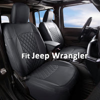 Customized Full Set Car Seat Covers for Jeep